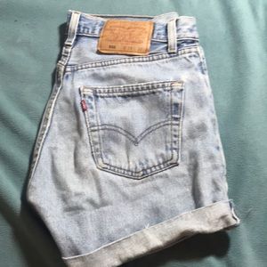 levis shorts light wash Levi’s